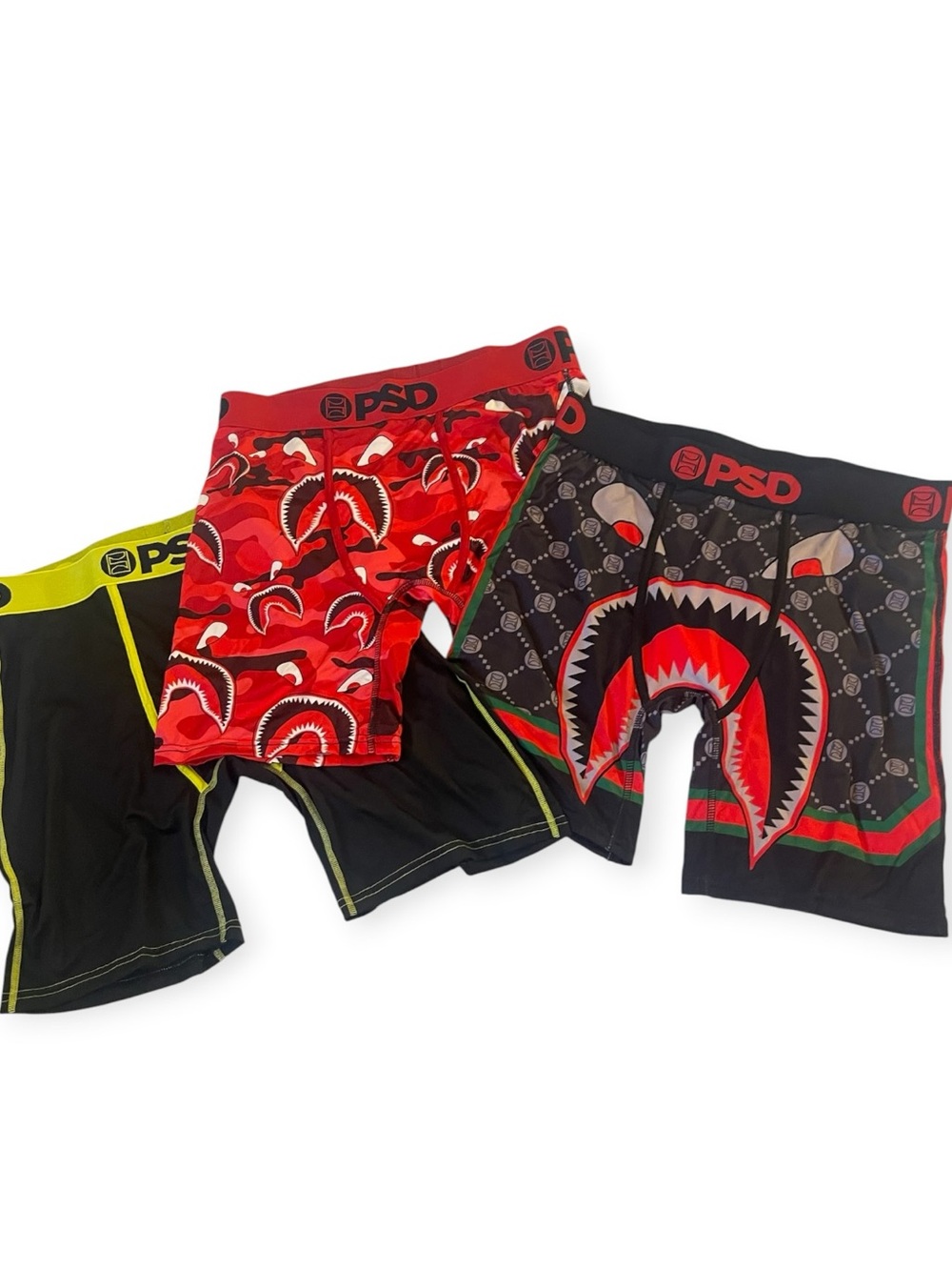 PSD Men’s 3 Pair Boxer Briefs Size Large